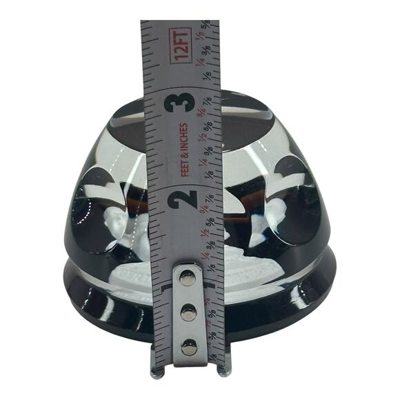 1979 Franklin Mint Dwight D. Eisenhower Came Paperweight Baccarat Crystal VTG - Picture 3 of 12